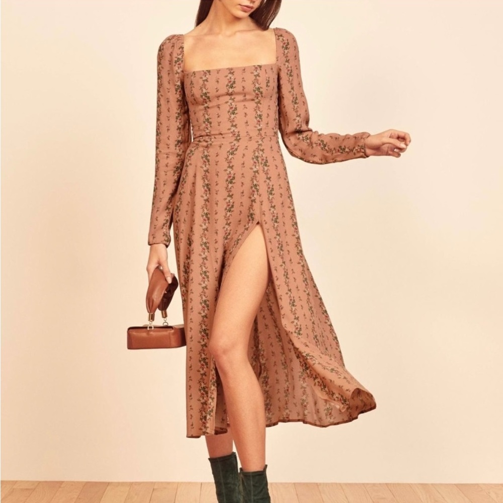 Reformation Sigmund Dress in Boudoir